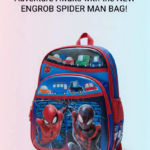 Engrob Spider-Man 3D Embossed Premium Kids’ School Backpack - FS108/02