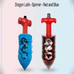 Dragon Latin Glow-in-the-Dark LED Spinning Top with Launcher – (Red=FS089/01) / (Blue= FS089/02)