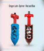 Dragon Latin Glow-in-the-Dark LED Spinning Top with Launcher – (Red=FS089/01) / (Blue= FS089/02)