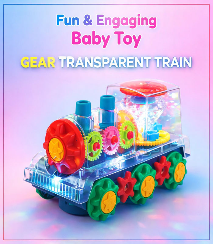 COVER-IMAGE The Ultimate Gear Transparent Train - Medium Size - Image 1