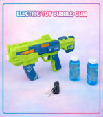 Electric High-Velocity Futuristic Bubble Blaster – LED Lights & Dynamic Sound