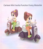 Cartoon Mini Inertia Function Funny Motorbike Toy - FS029