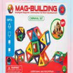 Mag-Building 28-Piece Intelligent Magnetic Carnival Construction Set – STEM Educational Toy for Creative Brain Development - FS005