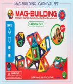 Mag-Building 28-Piece Intelligent Magnetic Carnival Construction Set – STEM Educational Toy for Creative Brain Development - FS005