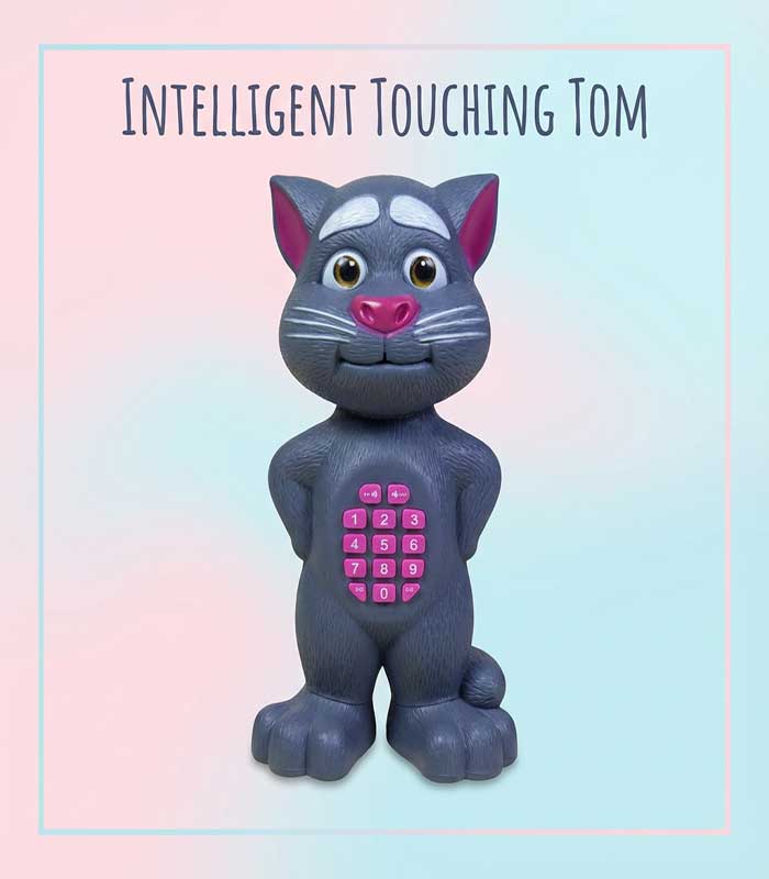 COVER-IMAGE Intelligent Talking & Touching Tom Cat – Interactive Educational Toy for Kids - FS103 - Image 1
