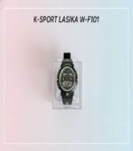 K-SPORT LASIKA W-F101 Multi-Function Water-Resistant Digital Sports Watch for Kids – Black & Neon Green - FS110