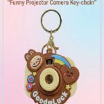 Funny Projector Camera Key-chain - FS093/02 - (Brown)