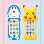 Interactive Musical Puzzle Phone Collection – Pikachu (Yellow) & Doraemon (Blue) Early Education Sensory Toys for Toddlers- (Doraemon-Blue-FS019/01) & (Pikachu-Yellow-FS019/02)