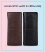 Mukta Leather (ML) Signature Series: Premium Long Bifold Genuine Leather Wallet for Men and Young Gentlemen – (BLACK - FS123/01) (BROWN - FS123/02)