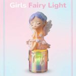 Enchanted Angel Fairy LED Night Light – Magical Iridescent Bedside Lamp for Girls – (ORANGE -FS062/01) / (BLUE-FS062/02)
