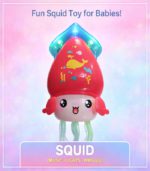 Electric Dancing Squid Toy – Interactive Musical Sea Friend with Smart Obstacle Avoidance