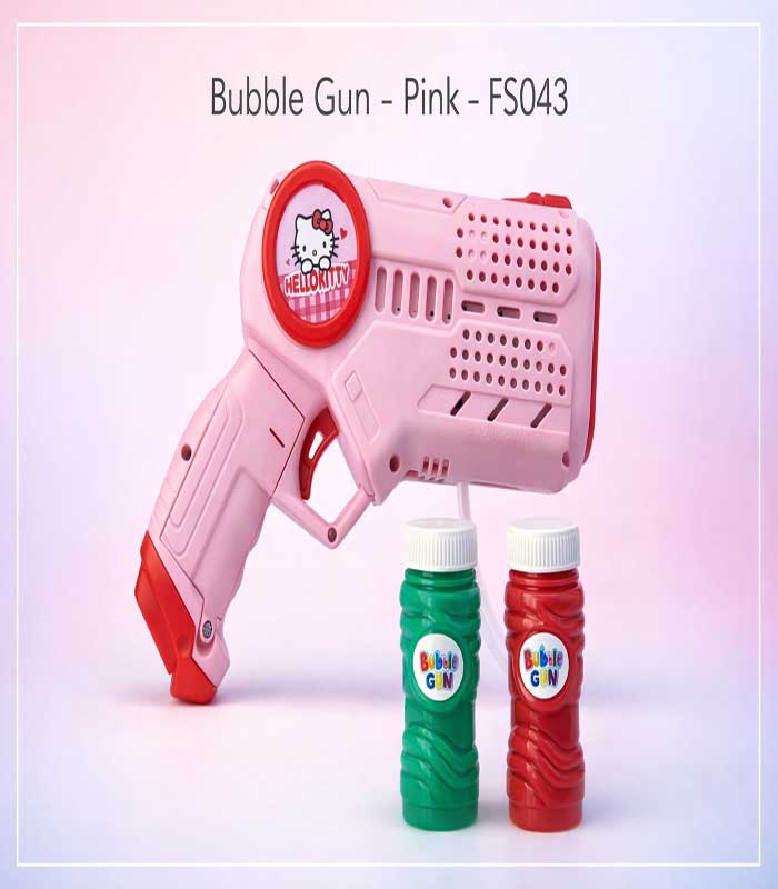 COVER-IMAGE Hello Kitty Magical LED Bubble Gun – Pink - FS043 - Image 1