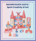 Magical Kingdom Building Block Castle – Creative DIY Preschool Playset with Figures & Accessories - 68 PCS