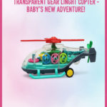 Transparent Gear Light-Up Copter –Toy for Kids