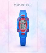 Astres Kids' Sport Digital Watch – Vibrant Blue & Red Edition - FS114/02 (BLUE)