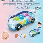 Gear Racing: Transparent 3D Concept Gear Racing Car with Lighting & Sound