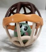 Elite Soft-Grip Sensory Rattle & Teether Ball – Heat-Resistant BPA-Free Developmental Discovery Toy for Infants - Image 2