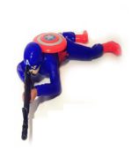 Ultimate Avengers Captain America Battery-Operated Crawling Action Toy with Lights & Shooting Sounds - FS011 - Image 2