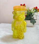Sparkle & Squish Bear-Shaped Sensory Slime Jar – (Blue=FS092/01) / (Yellow= FS092/02) - Image 2