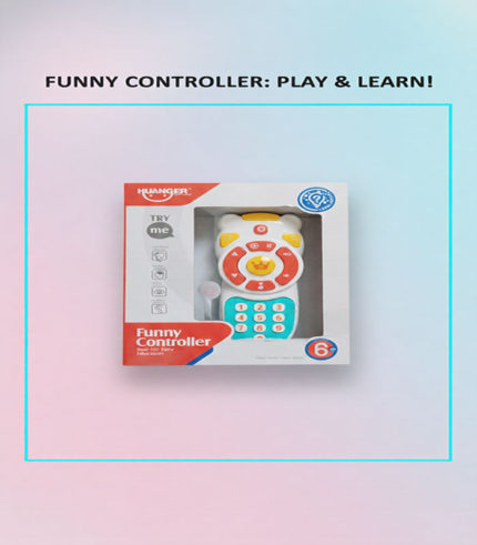 Huanger Interactive "Funny Controller" – Early Learning Musical Remote Toy for Infants & Toddlers