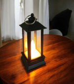 Enchanting LED Vintage Lantern – Flickering Flameless Night Light for Kids' Bedrooms & Décor – (Red=FS063/01) / (Black= FS063/02) - Image 2