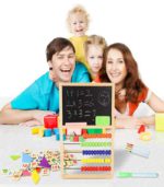 Double-Sided Magnetic Learning Frame & Abacus Easel - FS039 - Image 2