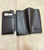 Maisha Leather Small Black – Premium Genuine Leather Bifold Wallet - FS128 - Image 3