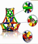 Ultimate 120-Piece STEM Magnetic Building Blocks Set – 3D Educational DIY Construction Kit for Creative Kids & Early Learning - Image 6