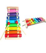 Musical Enlightenment: 8-Note Hand-Knock Wooden Xylophone for Toddlers - Image 3