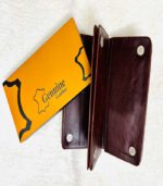 Kingfisher Luxury Genuine Leather Long Wallet - Image 2