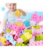 DIY Soft Building Blocks – 48 PCS Creative Montessori Sensory Toy Set - Image 2
