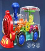 Transparent Bump & Go Gear Train Toy with 3D Lights, Music, and Moving Mechanical Gears – Large - FS088 - Image 5