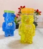 Sparkle & Squish Bear-Shaped Sensory Slime Jar – (Blue=FS092/01) / (Yellow= FS092/02) - Image 3