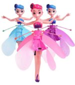 Magical Flying Fairy Induction Doll – USB Rechargeable Hand-Controlled Fairy Toy with Radiant LED Lights - FS041 - Image 3