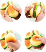 Jumbo Slow-Rising Burger Squishy – Stress Relief & Sensory Play Toy for Kids - FS052/03 - Image 3