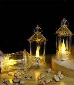 Enchanted Glow: Vintage-Style LED Mini Lantern – Battery Operated Flickering Candle Light for Kids' Room Decor & Nightlight - FS064 - Image 3