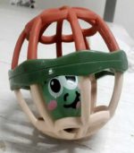 Elite Soft-Grip Sensory Rattle & Teether Ball – Heat-Resistant BPA-Free Developmental Discovery Toy for Infants - Image 4