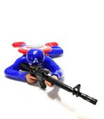 Ultimate Avengers Captain America Battery-Operated Crawling Action Toy with Lights & Shooting Sounds - FS011 - Image 4