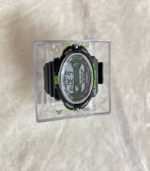 K-SPORT LASIKA W-F101 Multi-Function Water-Resistant Digital Sports Watch for Kids – Black & Neon Green - FS110 - Image 4