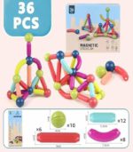 Magnetic Sticks– Ultimate STEM Educational Construction Kit for Toddlers & Kids - Image 3