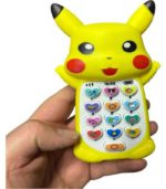 Interactive Musical Puzzle Phone Collection – Pikachu (Yellow) & Doraemon (Blue) Early Education Sensory Toys for Toddlers- (Doraemon-Blue-FS019/01) & (Pikachu-Yellow-FS019/02) - Image 4
