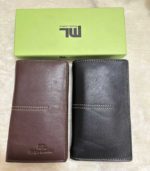 Mukta Leather (ML) Signature Series: Premium Long Bifold Genuine Leather Wallet for Men and Young Gentlemen – (BLACK - FS123/01) (BROWN - FS123/02) - Image 4