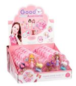 Little Girl's Princess Dream Magic Trinket Box – 12-Piece DIY Jewellery & Dress-Up Shell Case - FS069 - Image 4