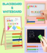 Double-Sided Magnetic Learning Frame & Abacus Easel - FS039 - Image 4