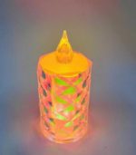 Crystal Rose Diamond LED Flameless Candle – Magical Ambient Night Light - FS065 - Image 4