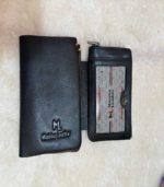 Maisha Leather Small Black – Premium Genuine Leather Bifold Wallet - FS128 - Image 4