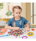 Ultimate Personalized ABC Bead & Jewellery Craft Kit – 300+ Pieces DIY Creative Set for Kids & Toddlers - Image 4