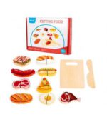 OKOK Premium Wooden Magnetic Cutting Food Set – Montessori-Inspired Pretend Play Kitchen Accessories for Toddlers & Pre-schoolers - FS098 - Image 6