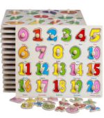 Wooden Number Peg Puzzle (1-20) – Early Learning Montessori Educational Toy for Toddlers - FS040 - Image 4