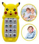 Interactive Musical Puzzle Phone Collection – Pikachu (Yellow) & Doraemon (Blue) Early Education Sensory Toys for Toddlers- (Doraemon-Blue-FS019/01) & (Pikachu-Yellow-FS019/02) - Image 5